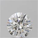 Natural Diamond 2.13 Carats, Round with Excellent Cut, G Color, VVS2 Clarity and Certified by GIA