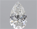 Natural Diamond 2.50 Carats, Pear with  Cut, F Color, SI2 Clarity and Certified by GIA