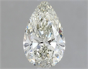 Natural Diamond 1.00 Carats, Pear with  Cut, I Color, VS2 Clarity and Certified by IGI