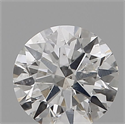 Natural Diamond 0.50 Carats, Round with Very Good Cut, G Color, I1 Clarity and Certified by GIA