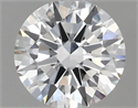 Natural Diamond 0.40 Carats, Round with Excellent Cut, G Color, VVS1 Clarity and Certified by GIA