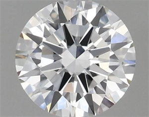 Picture of Natural Diamond 0.40 Carats, Round with Excellent Cut, G Color, VVS1 Clarity and Certified by GIA