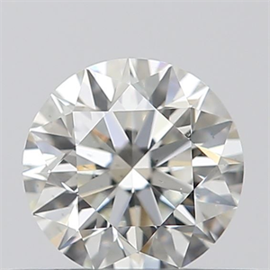 Picture of Natural Diamond 0.40 Carats, Round with Excellent Cut, J Color, SI1 Clarity and Certified by GIA