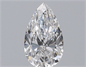 Natural Diamond 0.81 Carats, Pear with  Cut, D Color, VS1 Clarity and Certified by GIA