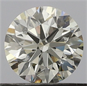 Natural Diamond 0.40 Carats, Round with Excellent Cut, I Color, SI1 Clarity and Certified by GIA