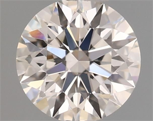 Picture of Natural Diamond 0.40 Carats, Round with Excellent Cut, H Color, SI1 Clarity and Certified by GIA