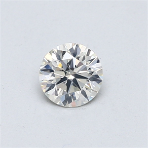 Picture of Natural Diamond 0.40 Carats, Round with Excellent Cut, J Color, SI2 Clarity and Certified by GIA