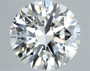 Picture of Natural Diamond 2.52 Carats, Round with Excellent Cut, F Color, VS2 Clarity and Certified by GIA