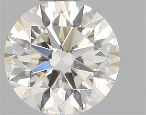 Picture of Natural Diamond 0.40 Carats, Round with Very Good Cut, K Color, SI1 Clarity and Certified by GIA