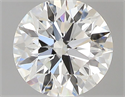 Natural Diamond 0.47 Carats, Round with Excellent Cut, I Color, IF Clarity and Certified by GIA