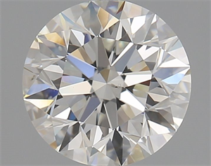 Picture of Natural Diamond 1.70 Carats, Round with Excellent Cut, H Color, SI1 Clarity and Certified by GIA