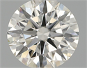 Natural Diamond 0.50 Carats, Round with Excellent Cut, I Color, SI1 Clarity and Certified by IGI