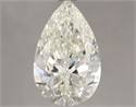 Natural Diamond 3.00 Carats, Pear with  Cut, I Color, VS1 Clarity and Certified by IGI