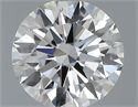 Natural Diamond 0.40 Carats, Round with Excellent Cut, G Color, VS2 Clarity and Certified by GIA