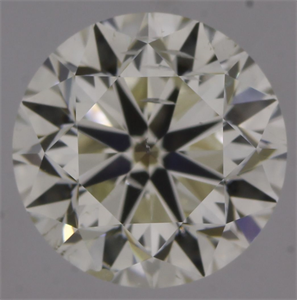 Picture of Natural Diamond 0.51 Carats, Round with Very Good Cut, K Color, SI2 Clarity and Certified by GIA