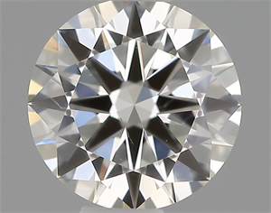 Picture of Natural Diamond 0.40 Carats, Round with Excellent Cut, H Color, VS2 Clarity and Certified by IGI