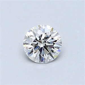 Picture of Natural Diamond 0.45 Carats, Round with Very Good Cut, G Color, VS2 Clarity and Certified by GIA