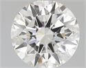 Natural Diamond 0.42 Carats, Round with Excellent Cut, I Color, VVS1 Clarity and Certified by GIA