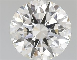 Picture of Natural Diamond 0.42 Carats, Round with Excellent Cut, I Color, VVS1 Clarity and Certified by GIA