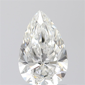 Picture of Natural Diamond 0.79 Carats, Pear with  Cut, G Color, VVS2 Clarity and Certified by GIA