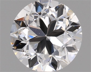 Picture of Natural Diamond 0.40 Carats, Round with Good Cut, D Color, VVS1 Clarity and Certified by GIA