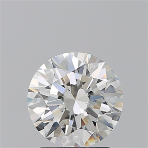 Picture of Natural Diamond 2.01 Carats, Round with Excellent Cut, H Color, VVS1 Clarity and Certified by GIA