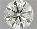 Natural Diamond 0.70 Carats, Round with Very Good Cut, K Color, SI1 Clarity and Certified by IGI