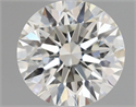 Natural Diamond 0.43 Carats, Round with Excellent Cut, J Color, VS1 Clarity and Certified by GIA