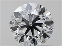 Natural Diamond 0.50 Carats, Round with Very Good Cut, I Color, VS1 Clarity and Certified by GIA