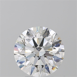 Picture of Natural Diamond 4.01 Carats, Round with Excellent Cut, F Color, VS2 Clarity and Certified by GIA