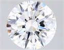 Natural Diamond 2.01 Carats, Round with Excellent Cut, G Color, SI1 Clarity and Certified by GIA