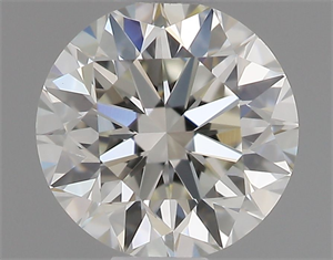 Picture of Natural Diamond 0.40 Carats, Round with Very Good Cut, I Color, VVS2 Clarity and Certified by GIA