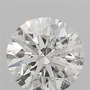 Picture of Natural Diamond 0.50 Carats, Round with Excellent Cut, I Color, I1 Clarity and Certified by GIA