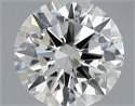 Natural Diamond 0.40 Carats, Round with Excellent Cut, I Color, VVS1 Clarity and Certified by GIA