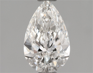 Picture of Natural Diamond 1.01 Carats, Pear with  Cut, H Color, IF Clarity and Certified by GIA