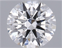 Natural Diamond 0.42 Carats, Round with Excellent Cut, H Color, VS2 Clarity and Certified by GIA