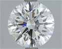 Natural Diamond 1.53 Carats, Round with Excellent Cut, G Color, VS2 Clarity and Certified by GIA