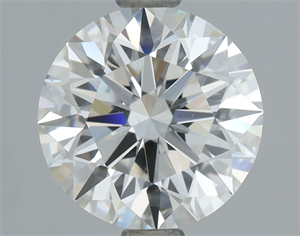 Picture of Natural Diamond 1.53 Carats, Round with Excellent Cut, G Color, VS2 Clarity and Certified by GIA