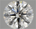 Natural Diamond 1.80 Carats, Round with Excellent Cut, H Color, VS2 Clarity and Certified by GIA