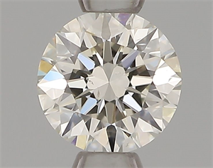 Picture of Natural Diamond 0.40 Carats, Round with Excellent Cut, J Color, SI1 Clarity and Certified by GIA