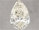 Natural Diamond 2.02 Carats, Pear with  Cut, K Color, VVS2 Clarity and Certified by IGI