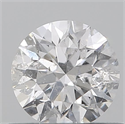 Natural Diamond 0.50 Carats, Round with Very Good Cut, E Color, I1 Clarity and Certified by IGI