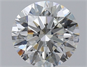 Natural Diamond 2.01 Carats, Round with Excellent Cut, G Color, VS2 Clarity and Certified by GIA