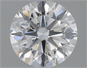 Natural Diamond 1.90 Carats, Round with Excellent Cut, D Color, SI1 Clarity and Certified by GIA