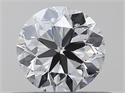 Natural Diamond 0.40 Carats, Round with Very Good Cut, E Color, VVS2 Clarity and Certified by GIA