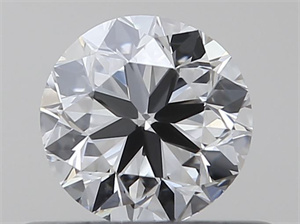 Picture of Natural Diamond 0.40 Carats, Round with Very Good Cut, E Color, VVS2 Clarity and Certified by GIA