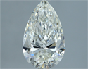 Natural Diamond 2.01 Carats, Pear with  Cut, H Color, VS2 Clarity and Certified by IGI