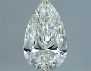 Picture of Natural Diamond 2.01 Carats, Pear with  Cut, H Color, VS2 Clarity and Certified by IGI