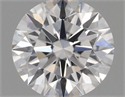 Natural Diamond 0.40 Carats, Round with Excellent Cut, E Color, VS1 Clarity and Certified by GIA