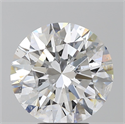 Natural Diamond 5.06 Carats, Round with Excellent Cut, D Color, SI2 Clarity and Certified by GIA